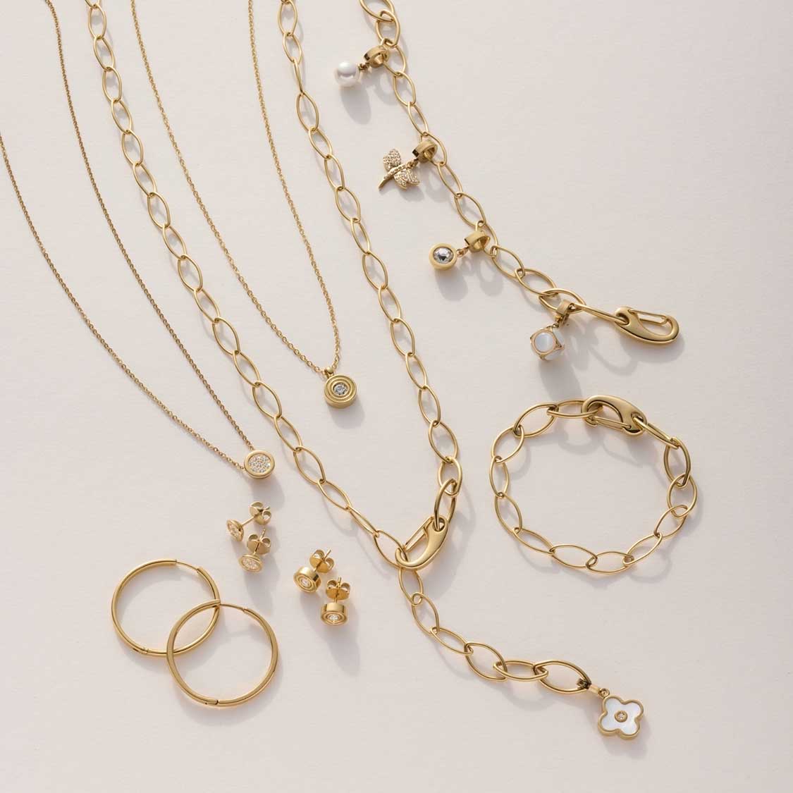 leonardo-isabelle-45-collier-or-zirconia-blanc image 6