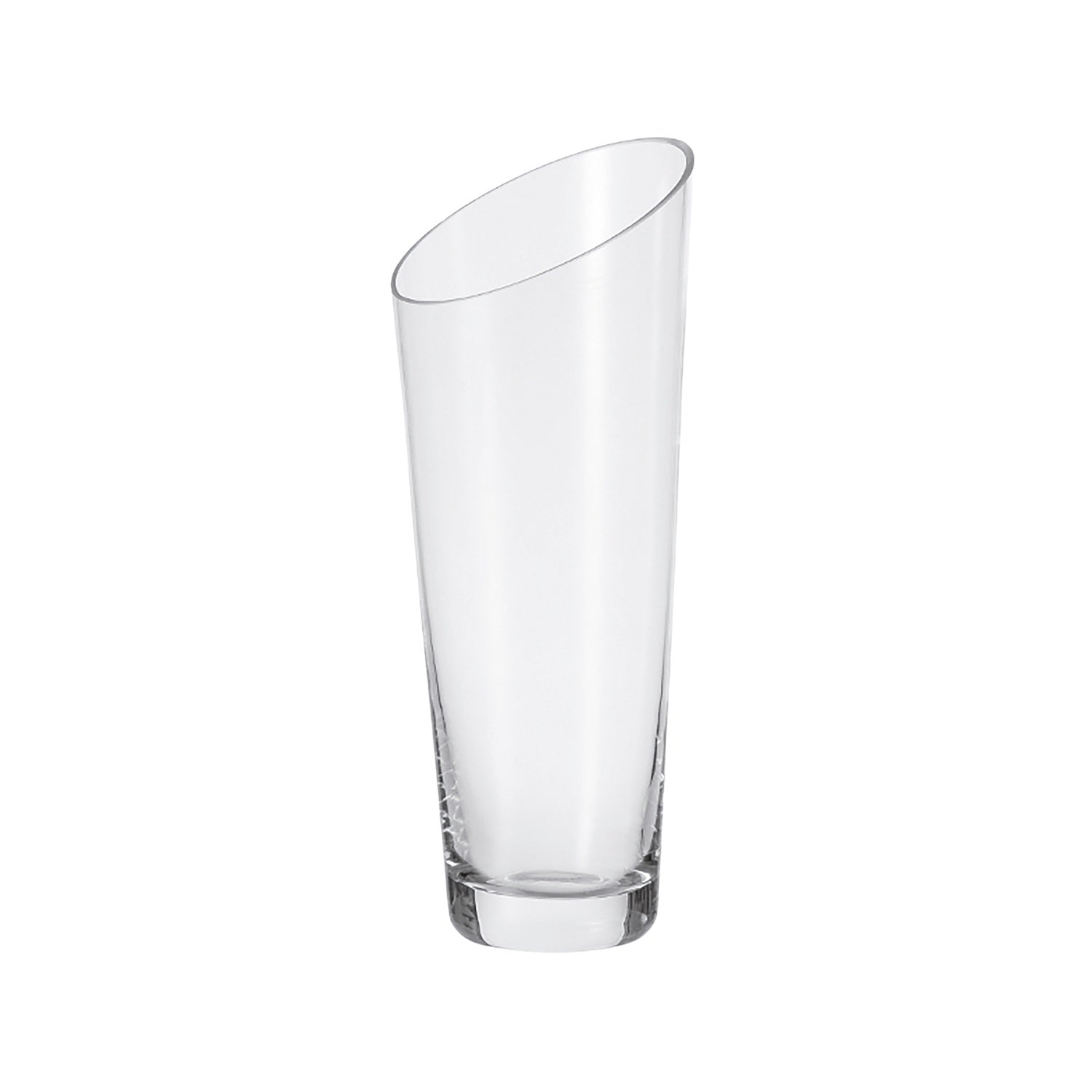 leonardo-dynamic-vase-verre-30-cm-fait-main-transparent image 1
