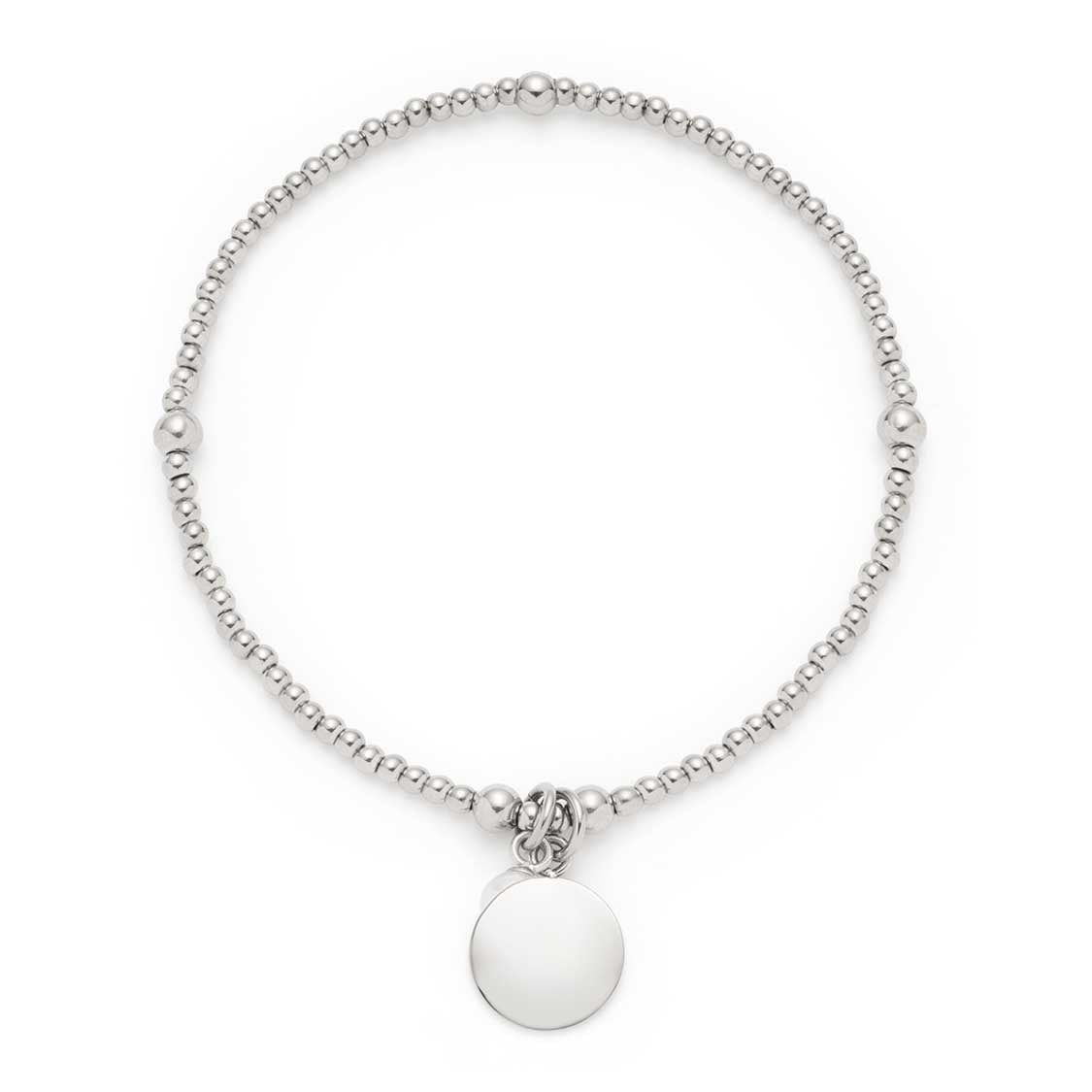 leonardo-debby-bracelet-grav-argent-perle image 2