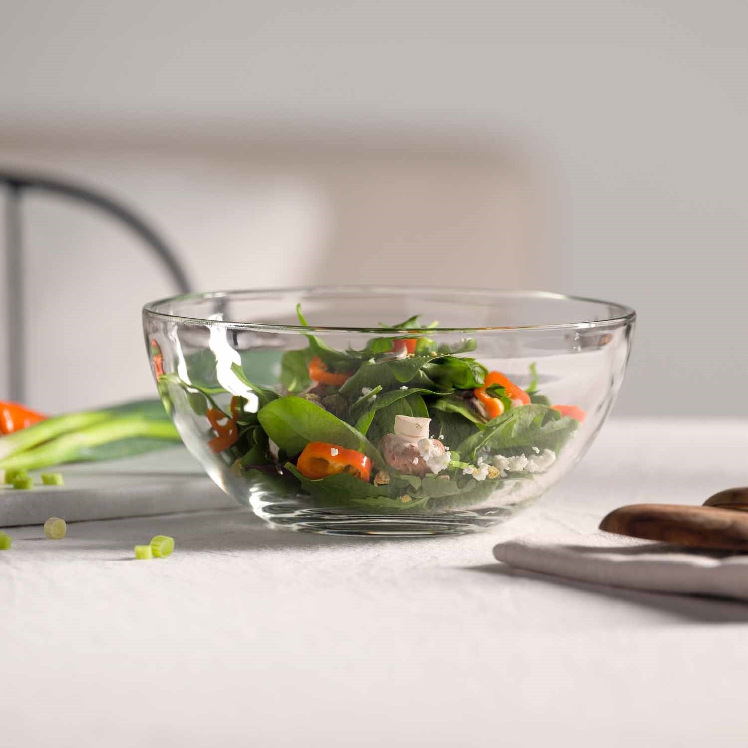 leonardo-cucina-coupe-saladier-verre-22-cm-transparent image 4