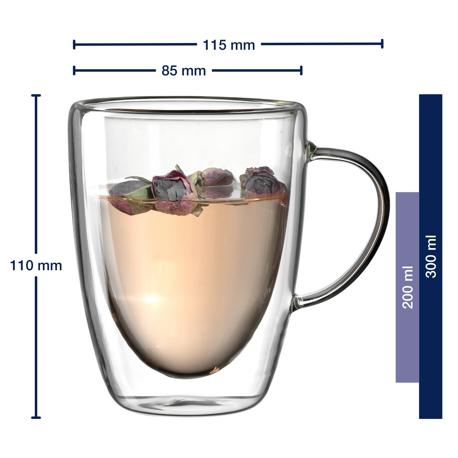 leonardo-duo-300-ml-tasse-verre-double-paroi-lot-de-4 image 2