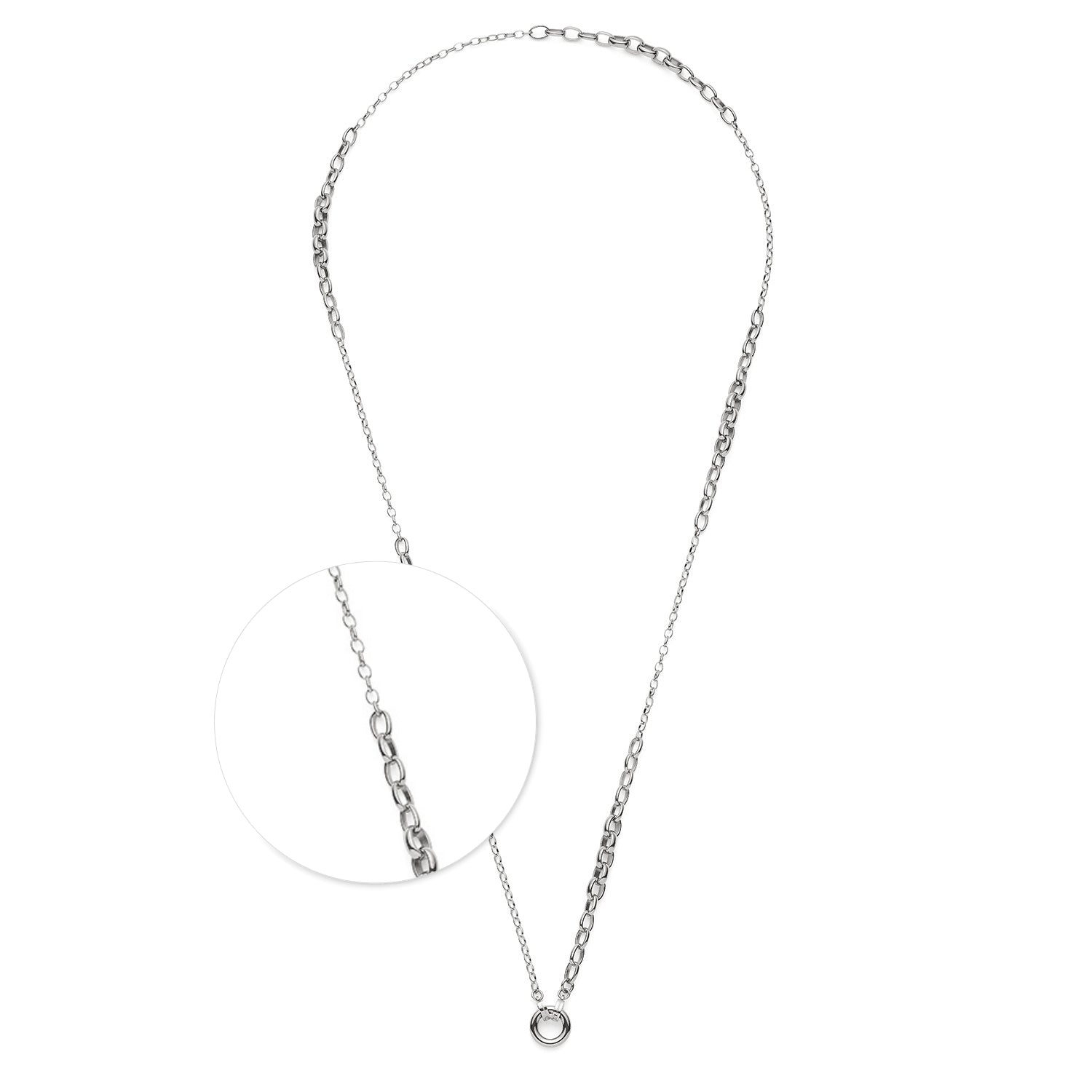leonardo-clip-mix-suzanne-collier-long-argent-80-cm image 1