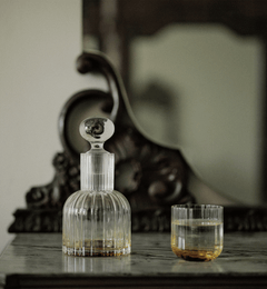 krosno-marsza-kowska-verre-eau-ambre-300-ml-fait-main image 8
