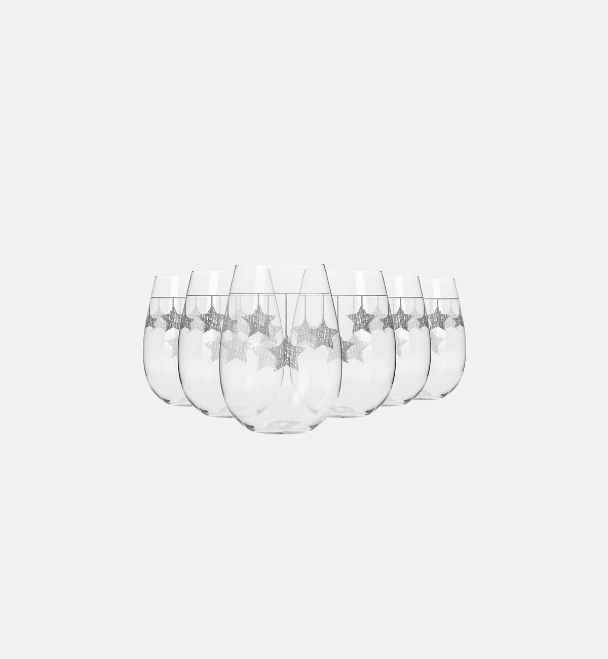 krosno-star-gobelet-500-ml-toiles-suspendues-argent-verre image 2