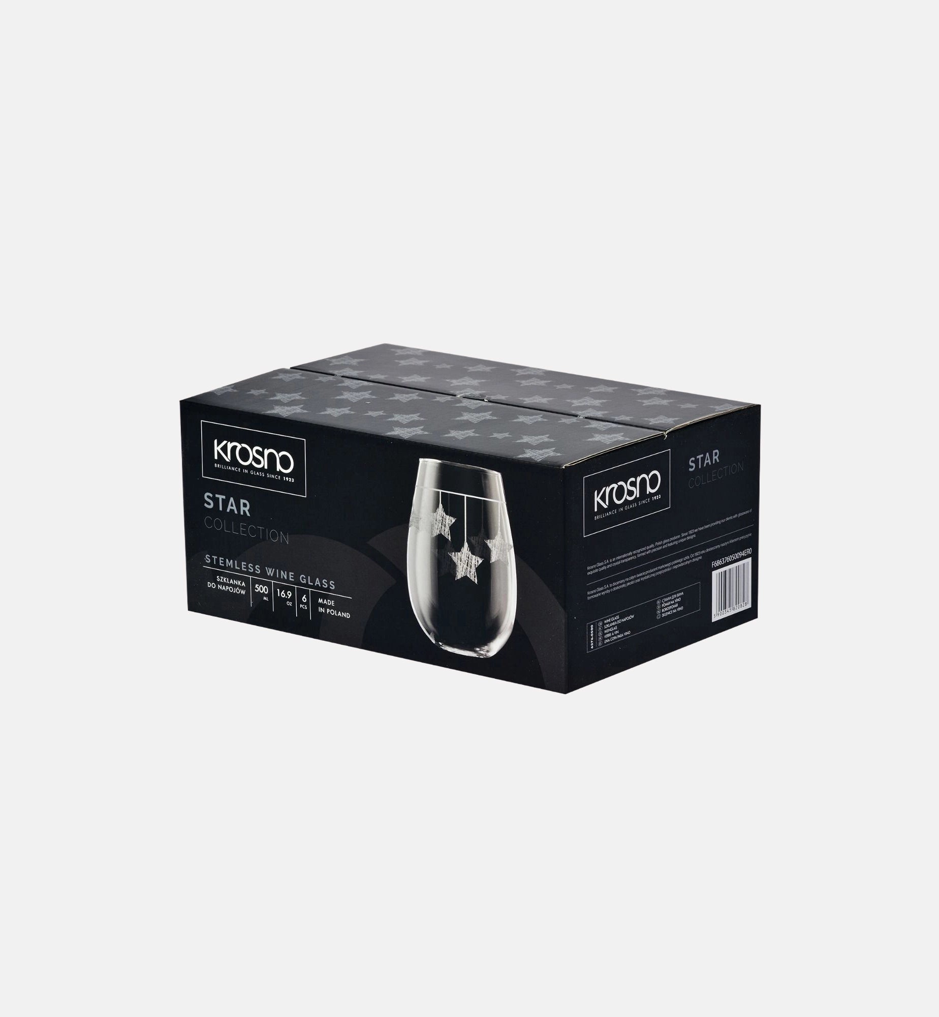 krosno-star-verres-toiles-argent-es-500-ml image 4
