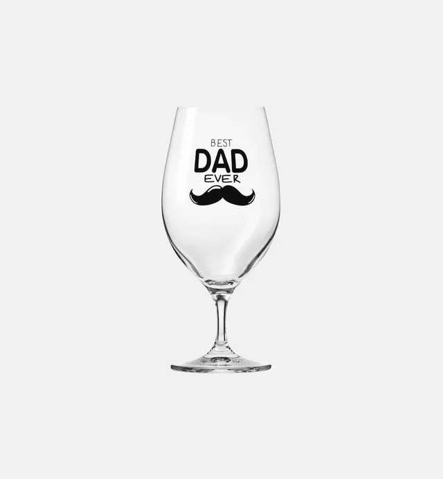 krosno-best-dad-ever-verre-bi-re-400-ml-cadeau-papa image 1