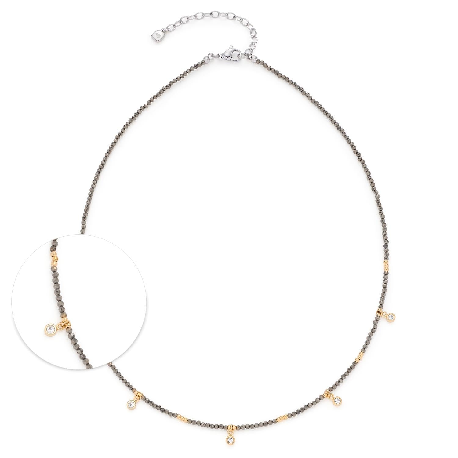 leonardo-anna-ciao-collier-42-cm-dor-pyrite image 1