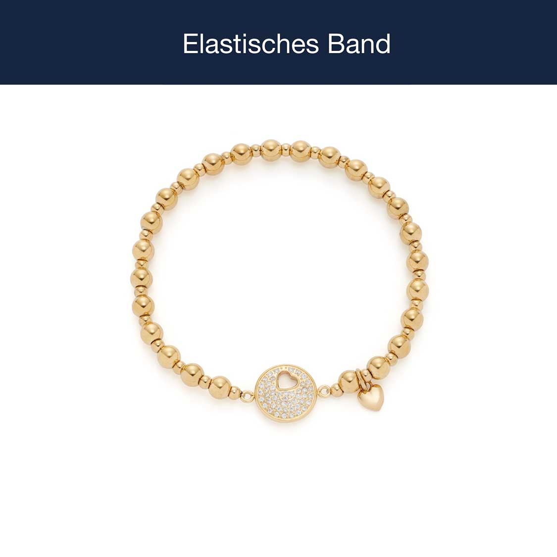 leonardo-sue-amour-bracelet-dor-lastique-c-ur image 3