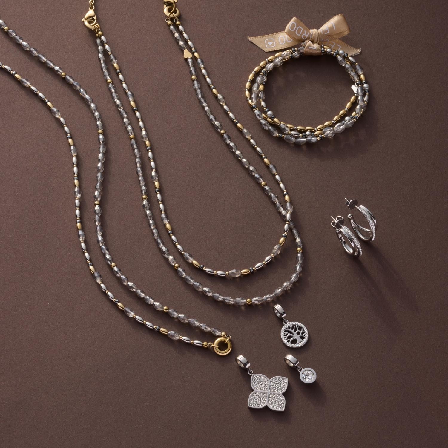 leonardo-agneta-collier-femme-50-82-cm-dor-h-matite image 7