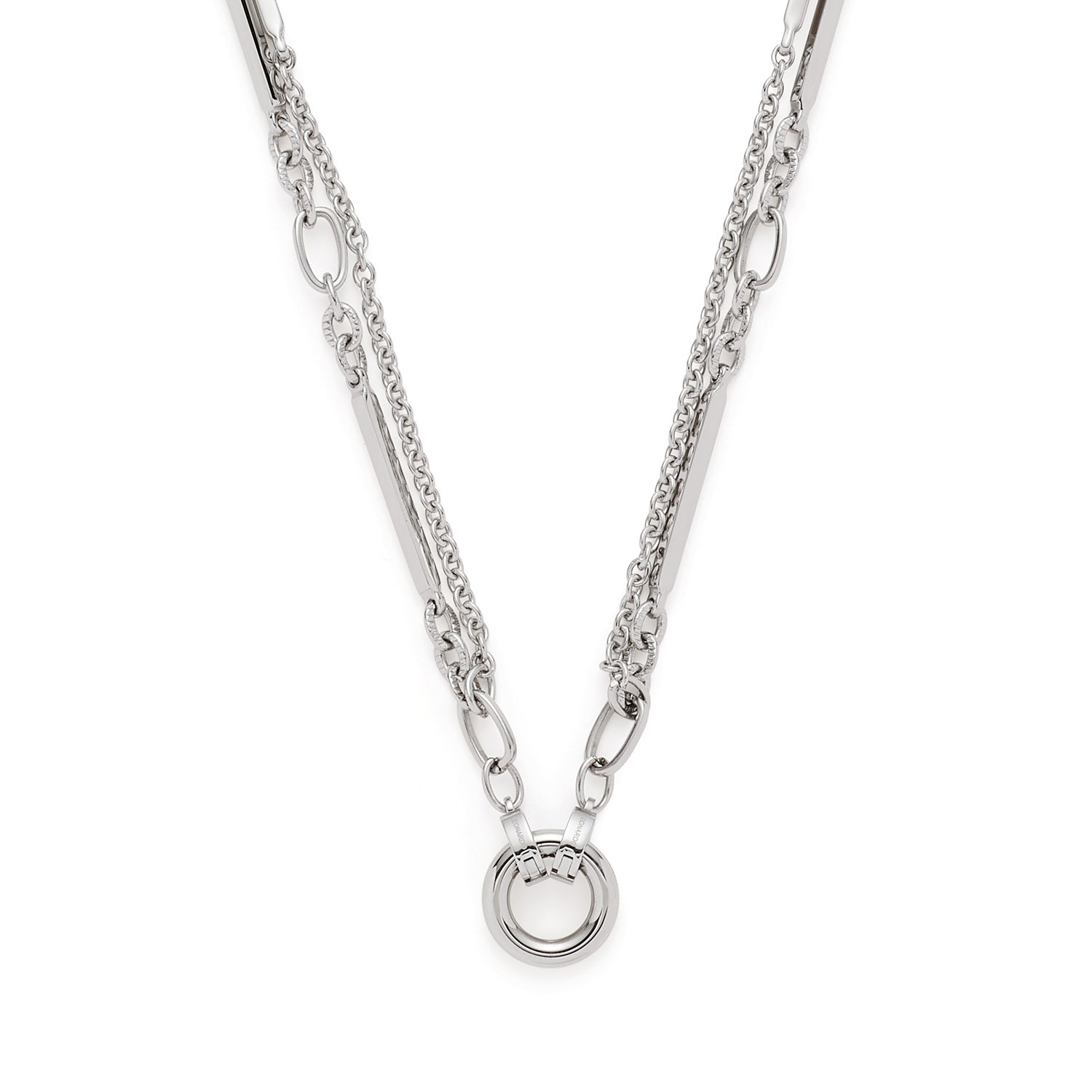 leonardo-clip-mix-grace-80-cm-collier-argent-long image 2