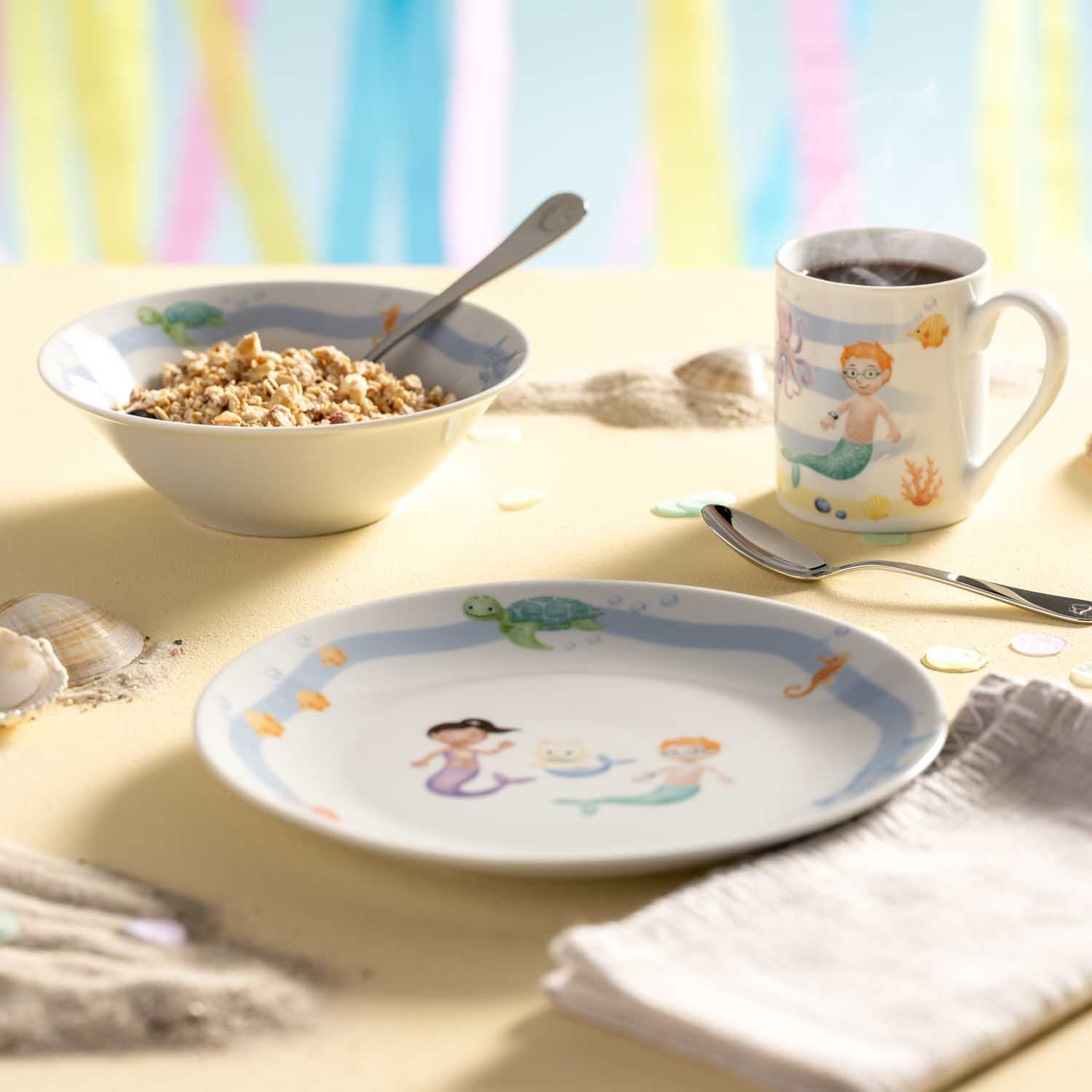 leonardo-bambini-avventura-set-repas-enfant-mer-3-pcs-porcelaine image 2