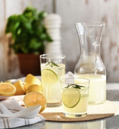 krosno-carafe-eau-900-ml-en-verre-transparent image 4