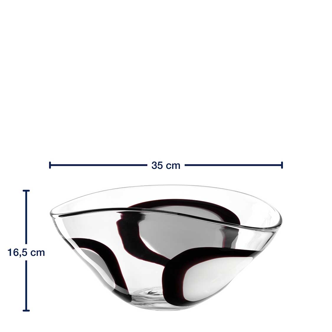 leonardo-occhi-bianchi-coupe-d-corative-35-cm-blanche image 3