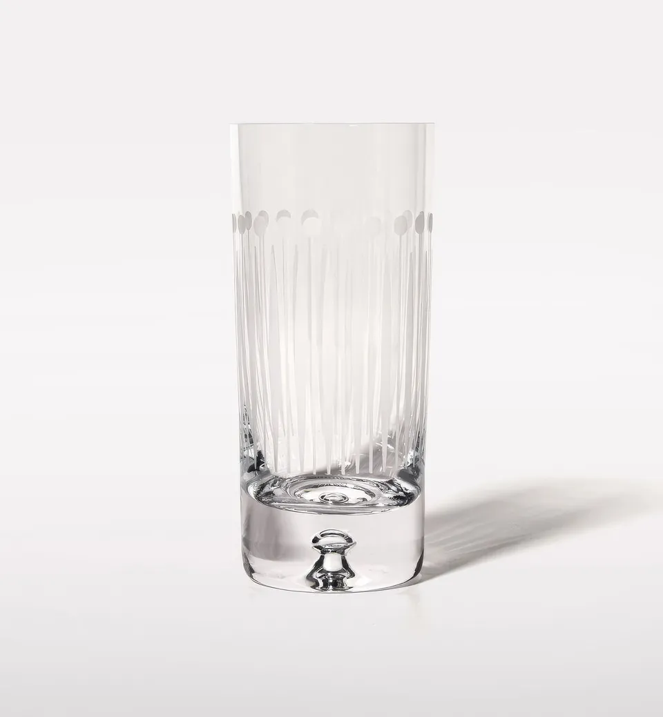 krosno-saga-highball-380-botanic-verre-eau-380-ml-cristal image 1