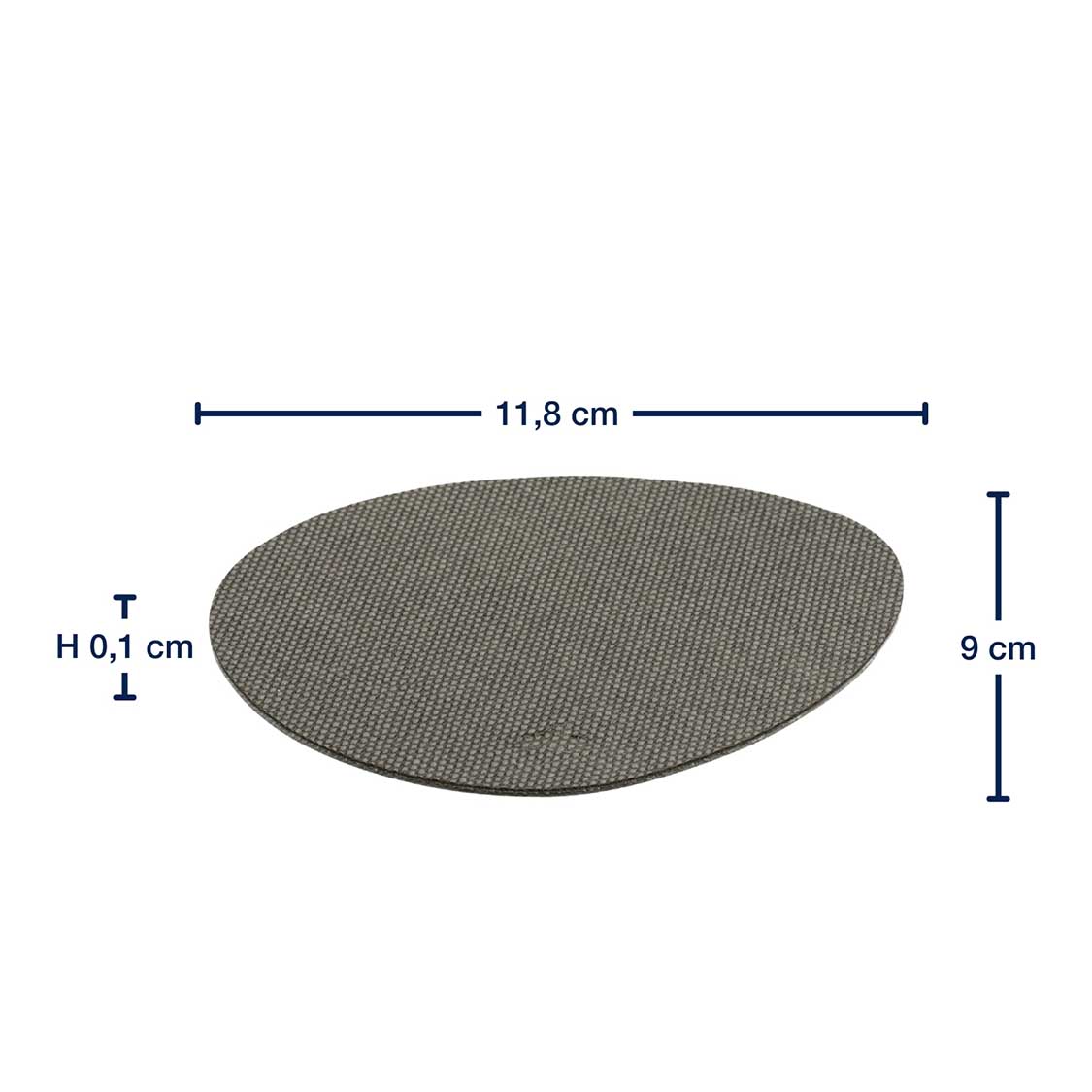 leonardo-gocce-sous-verres-gris-lot-de-4-r-versibles image 3