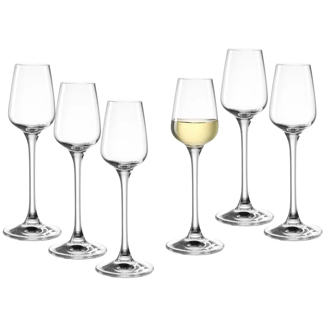 leonardo-tivoli-verre-digestif-100-ml-lot-de-6-transparent image 1