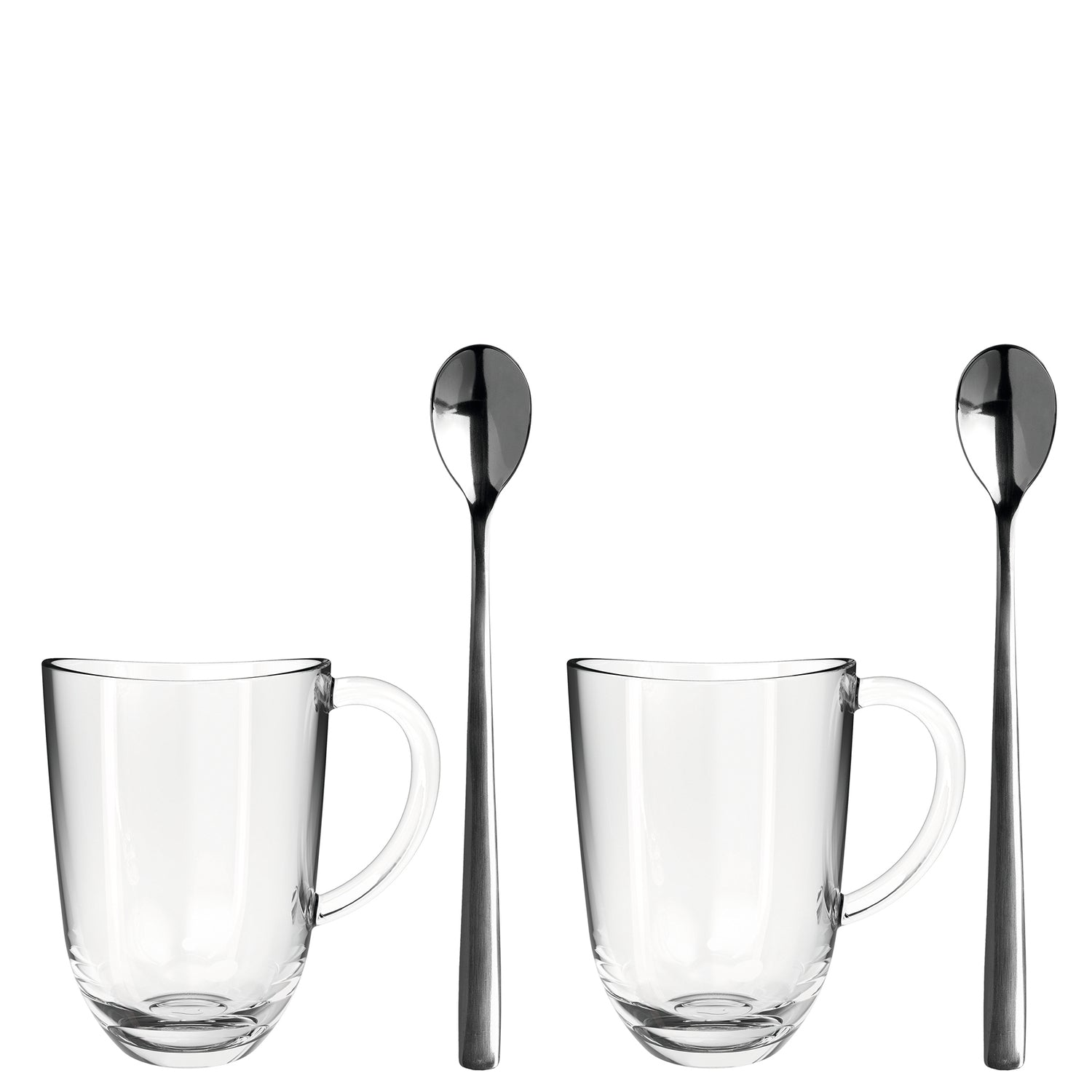 leonardo-napoli-tasse-latte-macchiato-380-ml-lot-2-cuill-res image 1