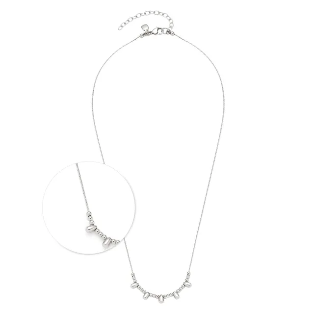 leonardo-amalia-collier-acier-42-cm-argent-ciao image 1