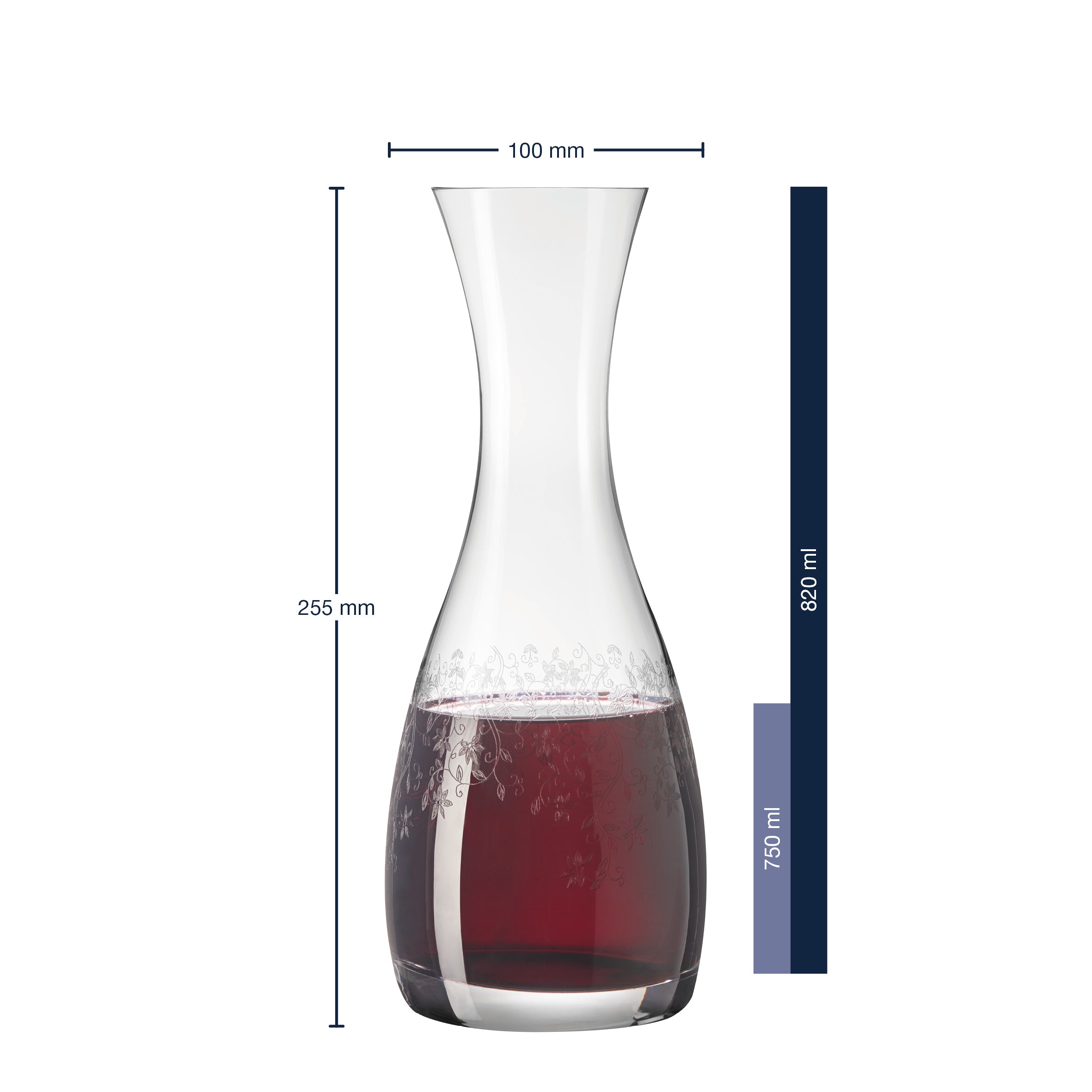 leonardo-chateau-carafe-verre-750-ml-transparente image 2