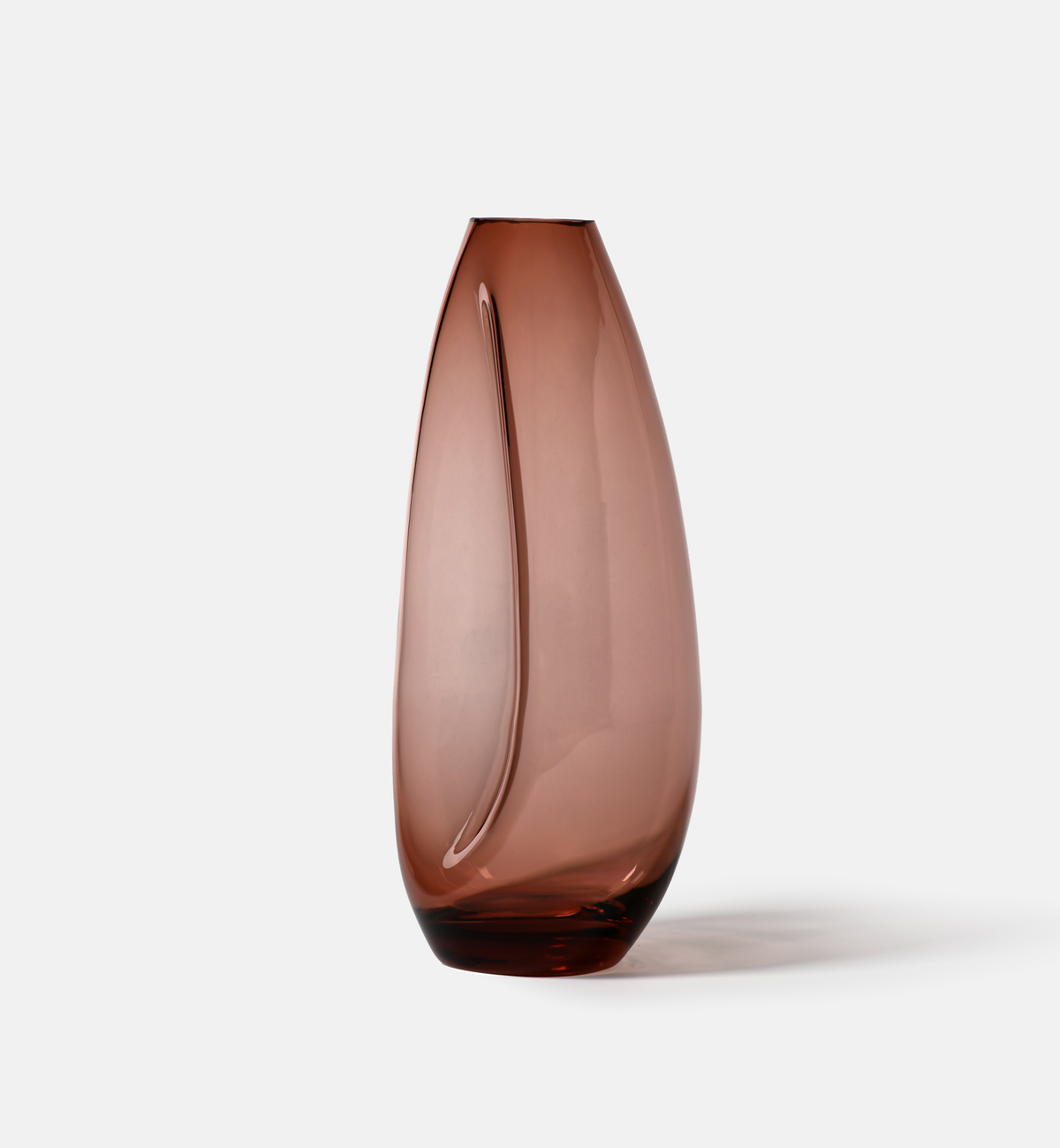 krosno-flow-vase-bourgogne-32-cm-cristal image 1