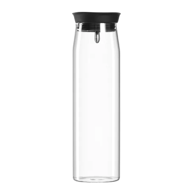 leonardo-brioso-carafe-eau-verre-transparent-1-l-fait-main image 1