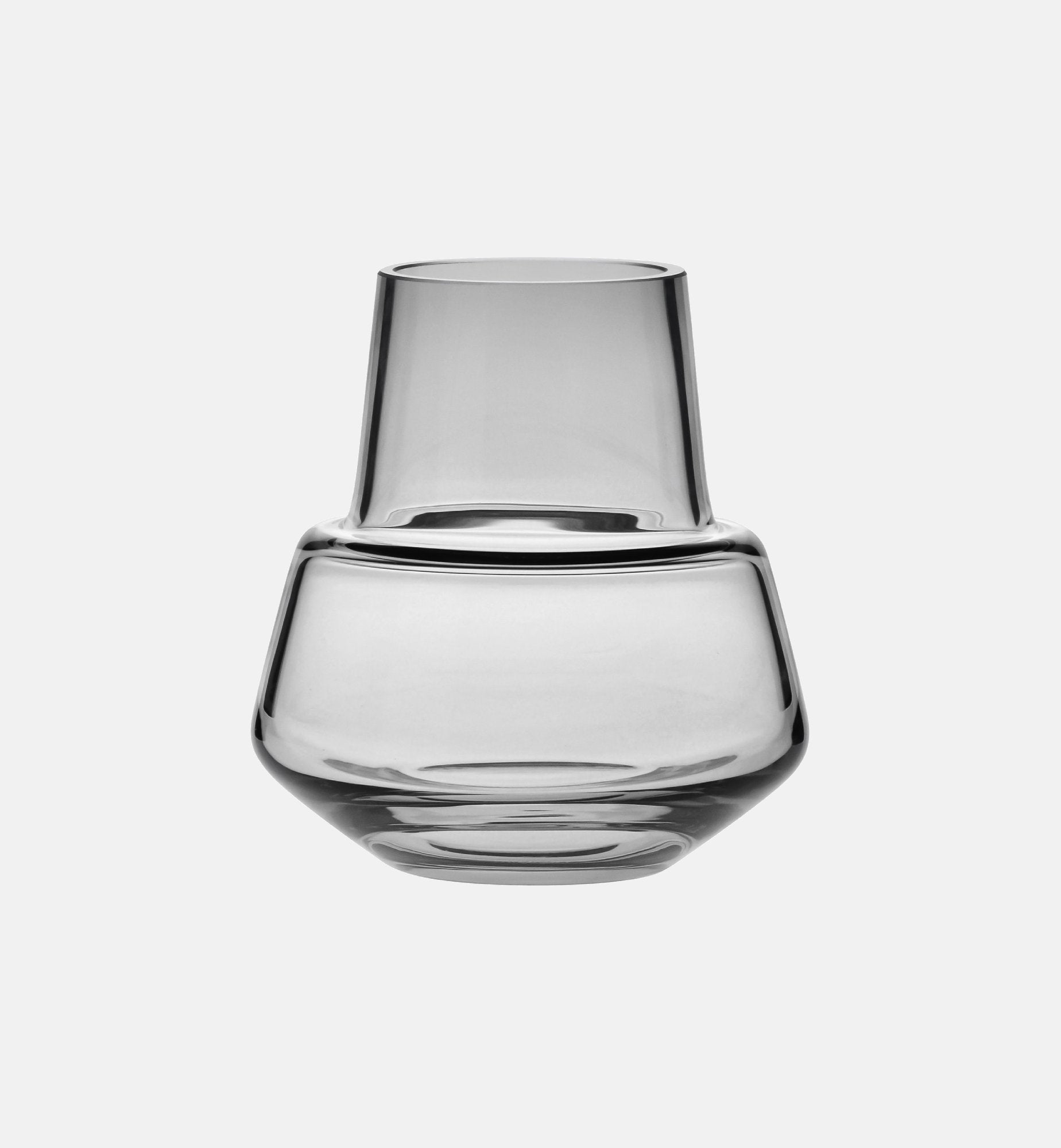 krosno-muse-vase-celestyn-15-cm-bleu-fum image 1