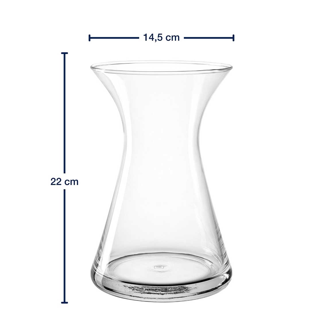 leonardo-gia-vase-verre-transparent-22-cm image 3