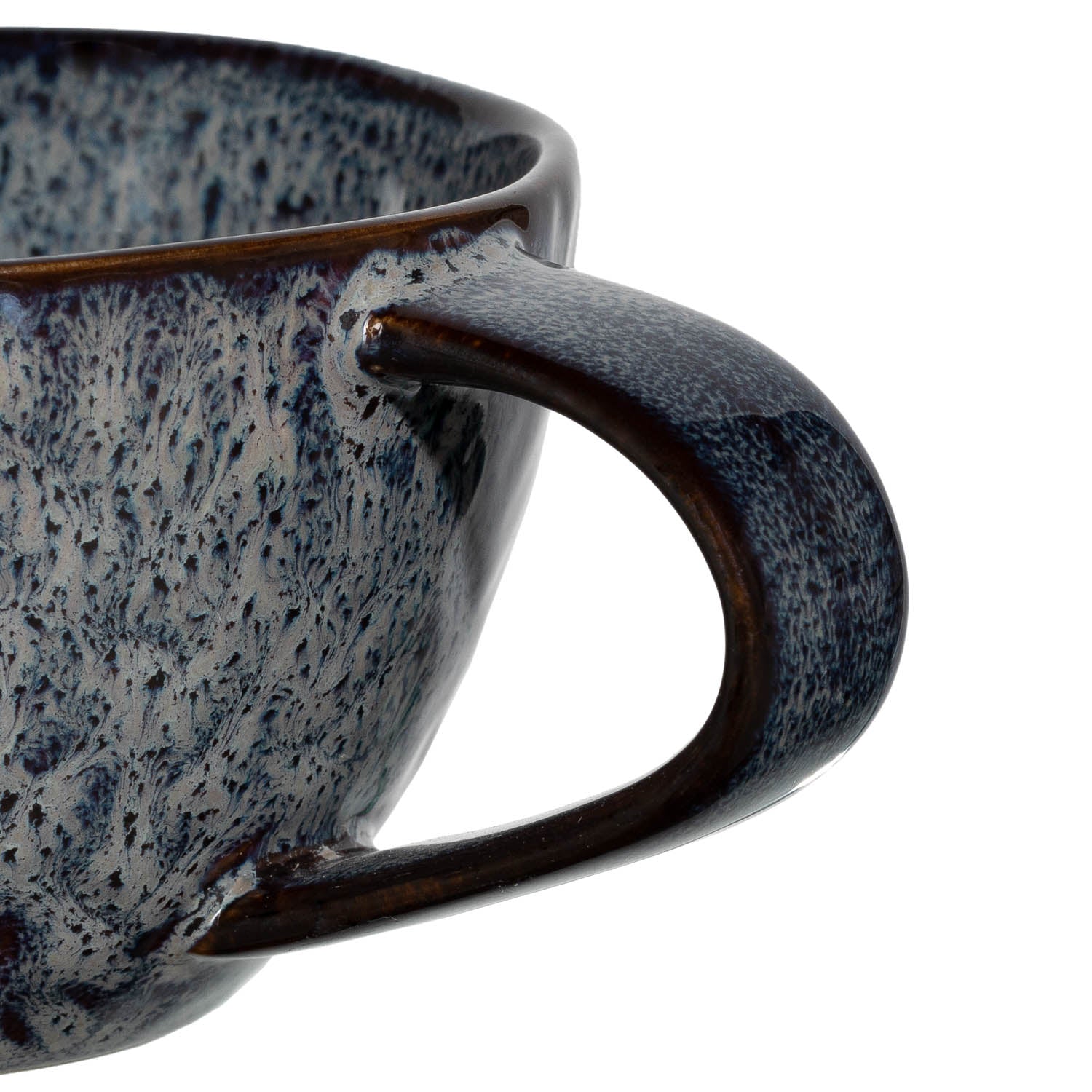 leonardo-matera-tasse-en-c-ramique-anthracite-290-ml-lot-de-4 image 3