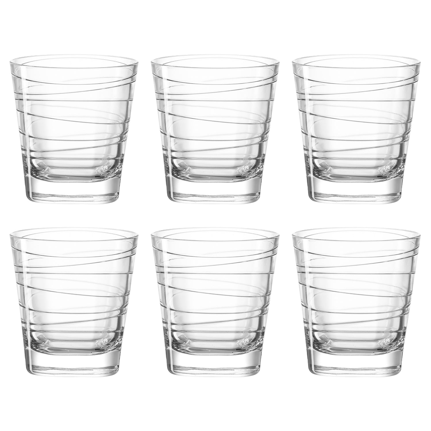 leonardo-vario-verre-eau-250-ml-lot-de-6-g-om-trique image 1