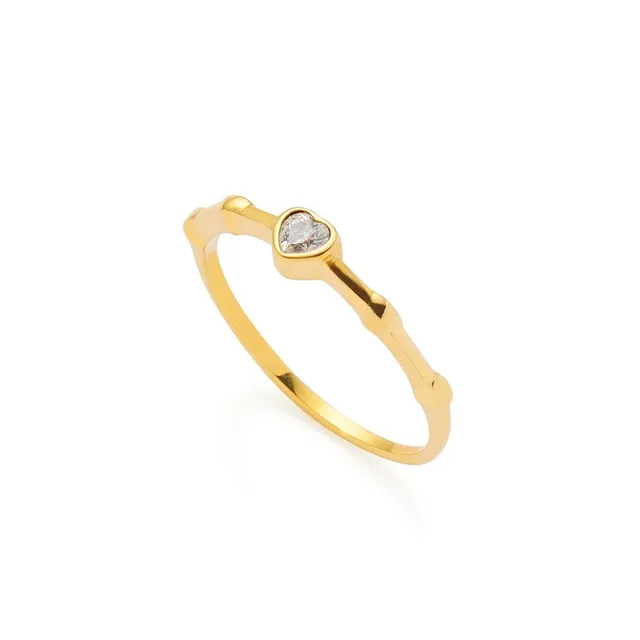 leonardo-christie-19-gold-ciao-bague-c-ur-dor-e image 1