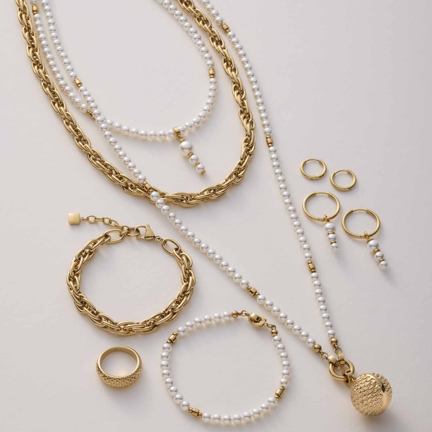 leonardo-sina-collier-45-cm-dor-maille-ovale image 8