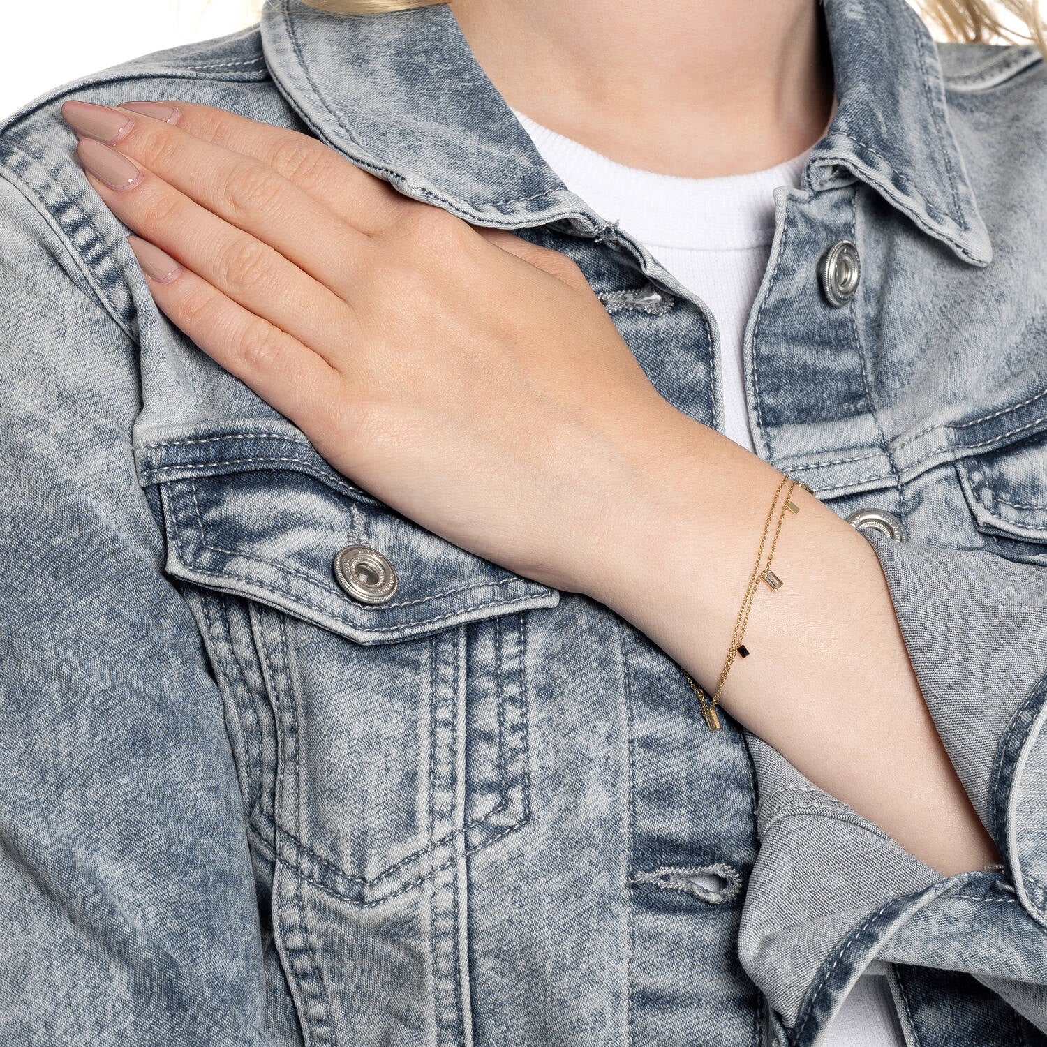 leonardo-liora-ciao-bracelet-dor-double-rang image 2