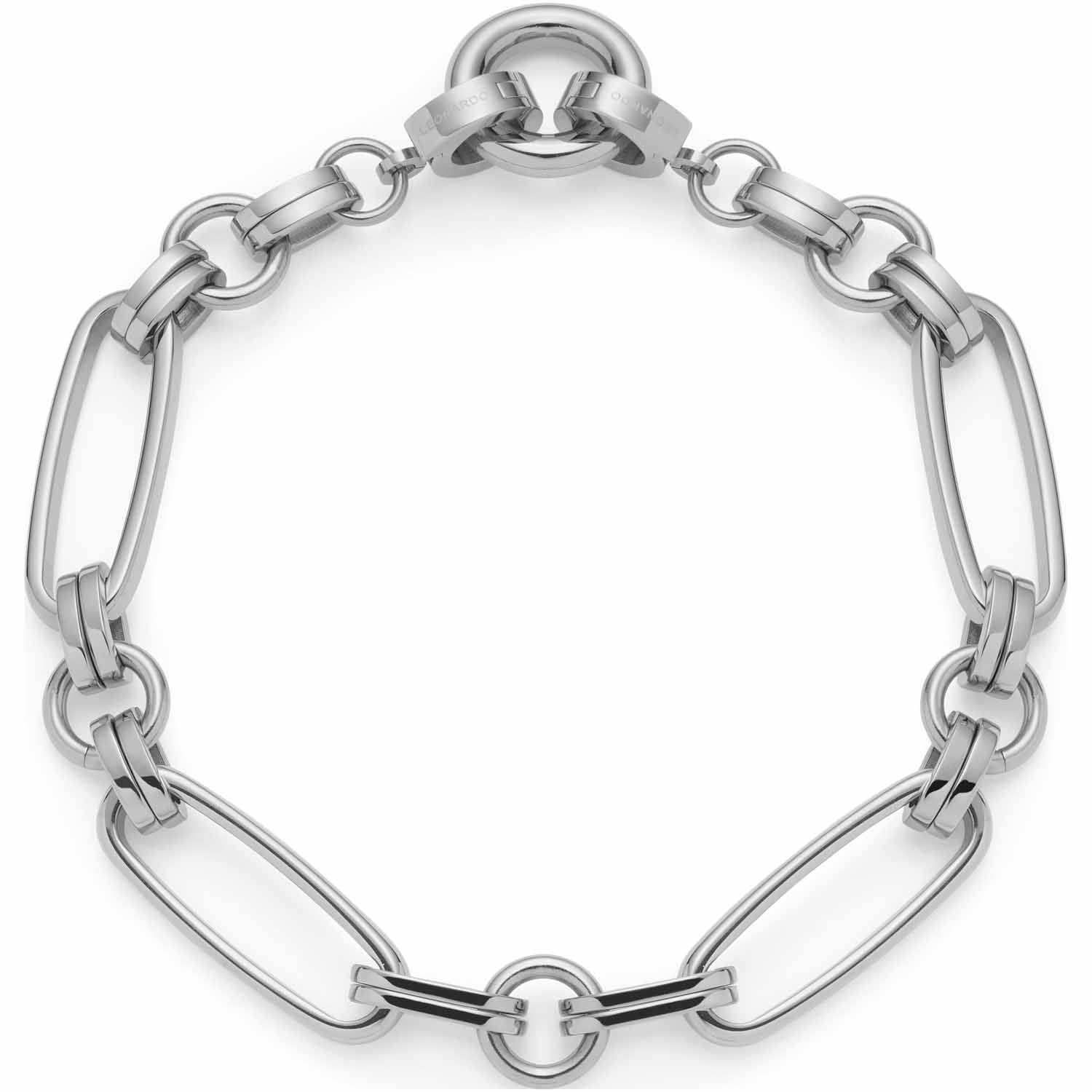 leonardo-clip-mix-mathilde-bracelet-maillons-argent image 1