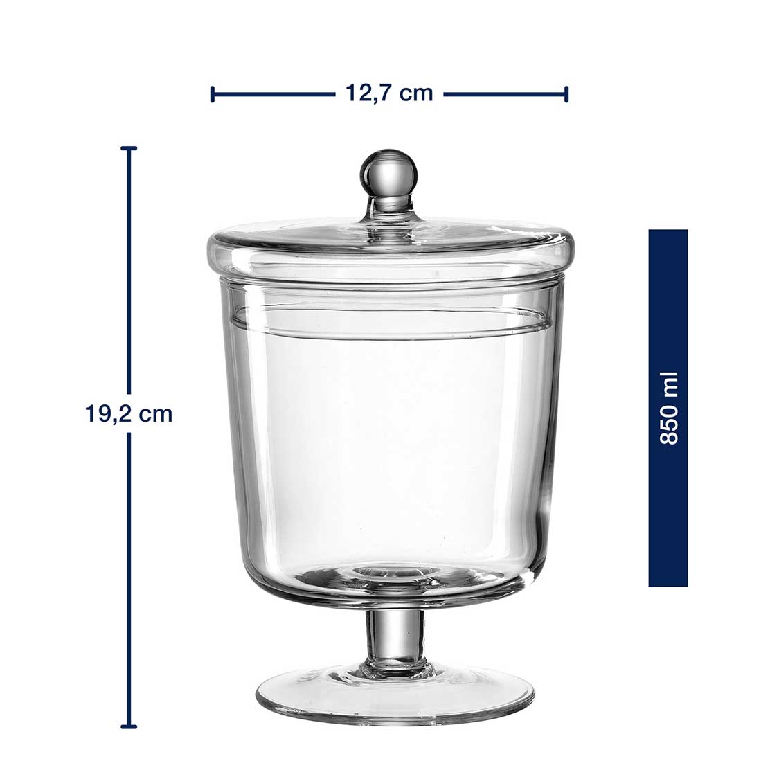 leonardo-poesia-bonbonni-re-verre-sur-pied-19-cm image 3