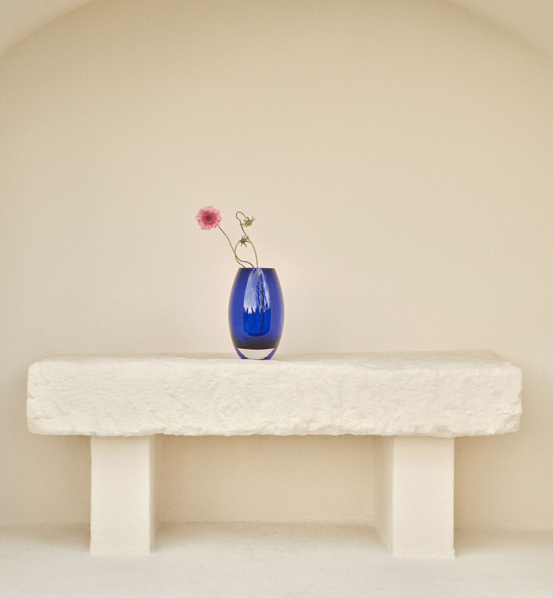 krosno-the-bullet-vase-cristal-cobalt-23-5-cm-bleu image 2