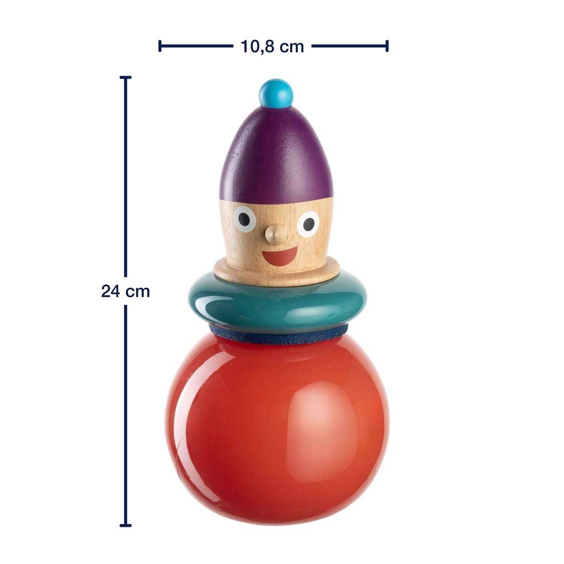 leonardo-buoni-amici-pino-vase-objet-24-cm image 3