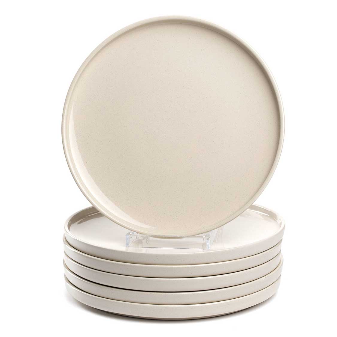 leonardo-roma-assiette-c-ramique-cr-me-27-cm-lot-6 image 1