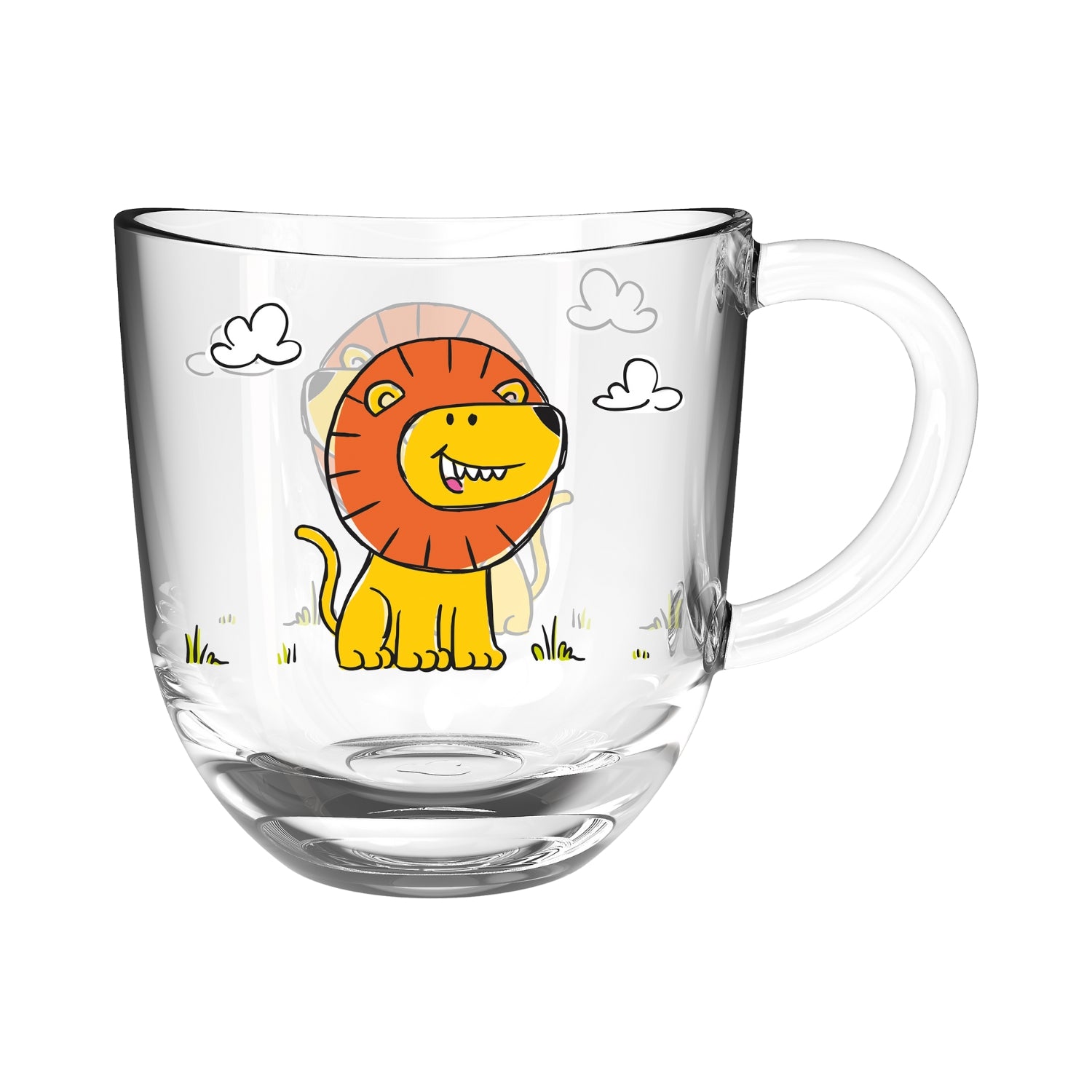 leonardo-bambini-tasse-enfant-verre-lion-280-ml image 1