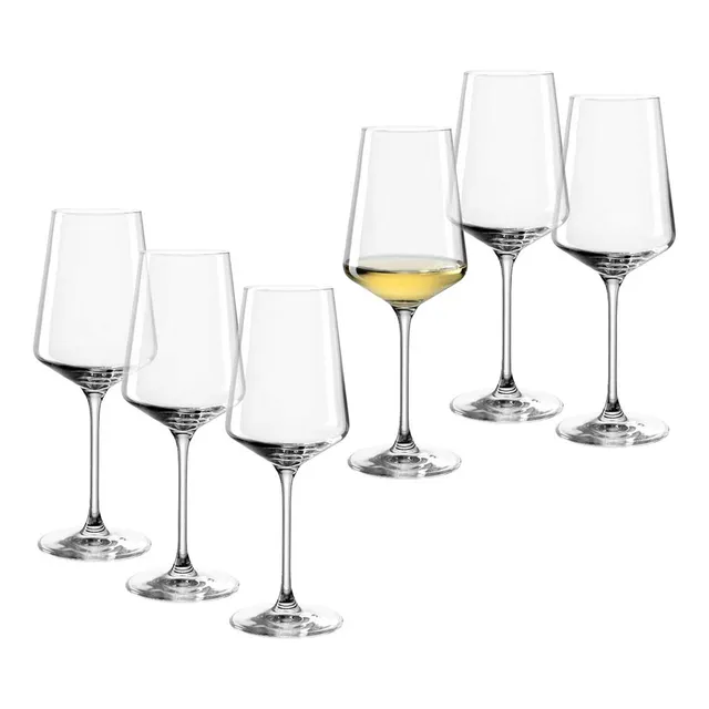 leonardo-puccini-400-ml-verre-a-vin-6-verres-riesling image 1
