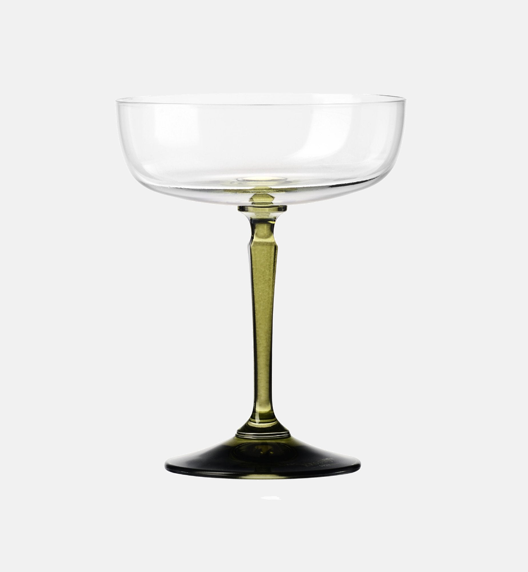 krosno-celebration-moments-coupe-champagne-230-ml-pied-vert image 1