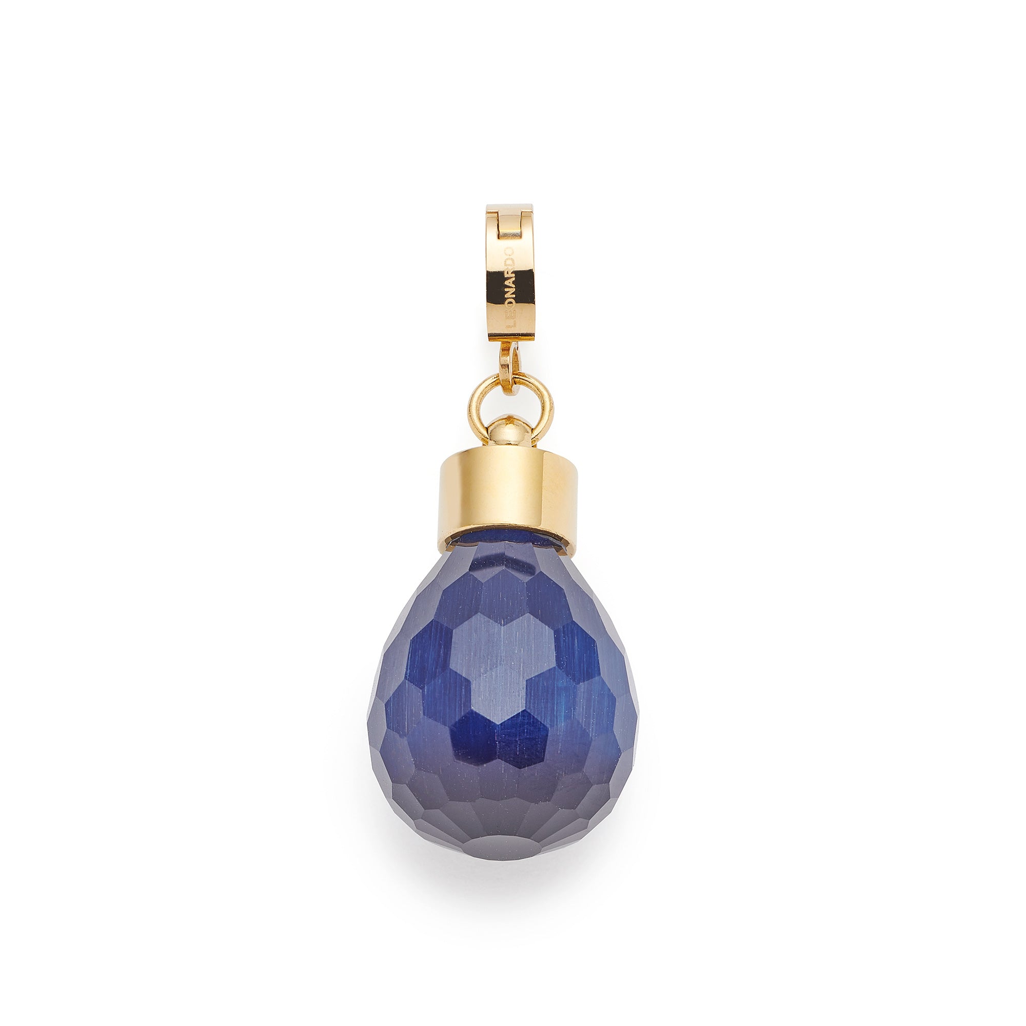 leonardo-bilou-clip-mix-pendentif-dor-bleu-goutte-m image 1