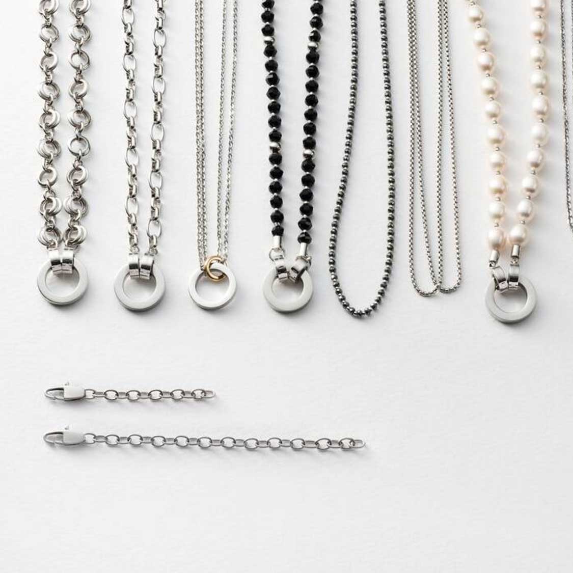 leonardo-rallonge-cha-ne-5-cm-argent-cha-ne-extension image 4