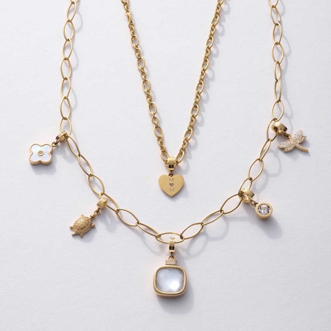 leonardo-yvette-clip-mix-collier-dor-60-cm-maillons image 2
