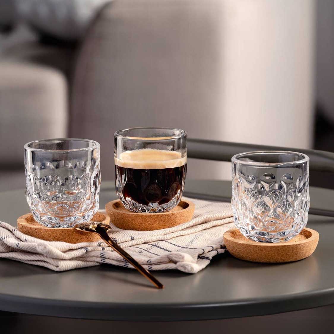 leonardo-gocce-verre-espresso-90-ml-lot-de-2-variante-2 image 2