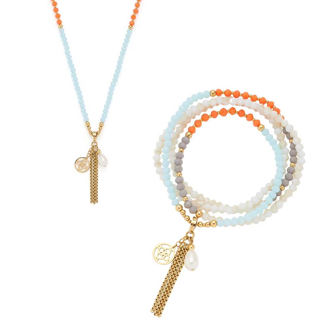 leonardo-solera-collier-long-dor-bleu-80-cm image 5