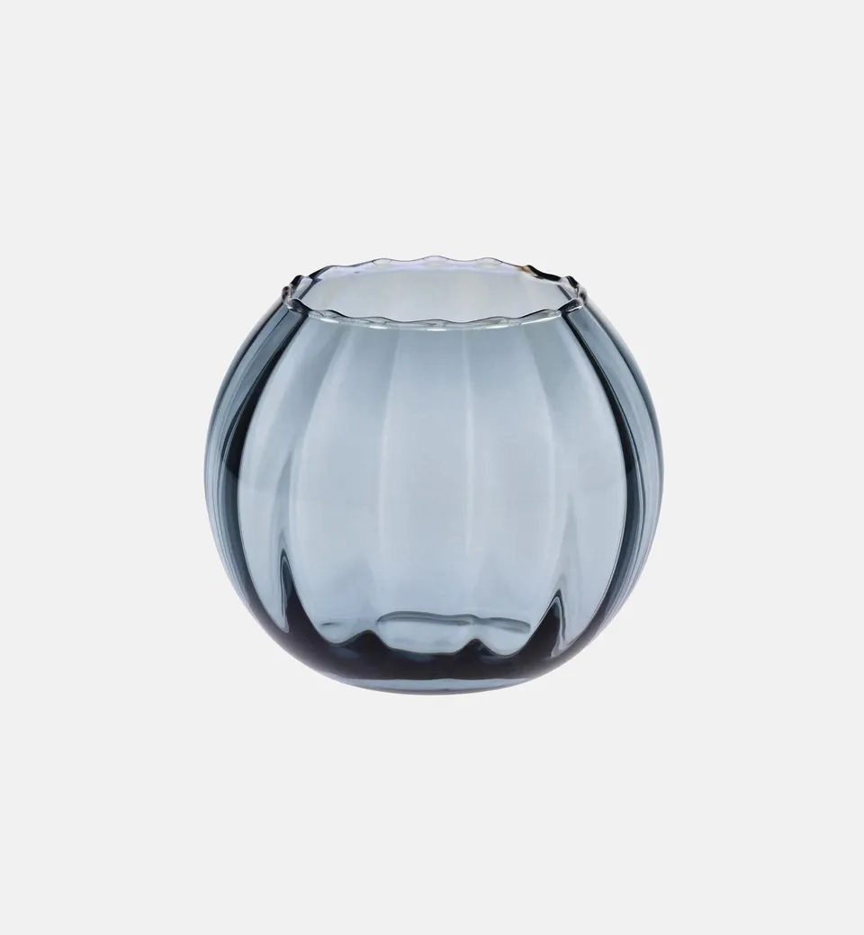 krosno-vase-boule-bleu-stri-15-5-cm-cristal image 1