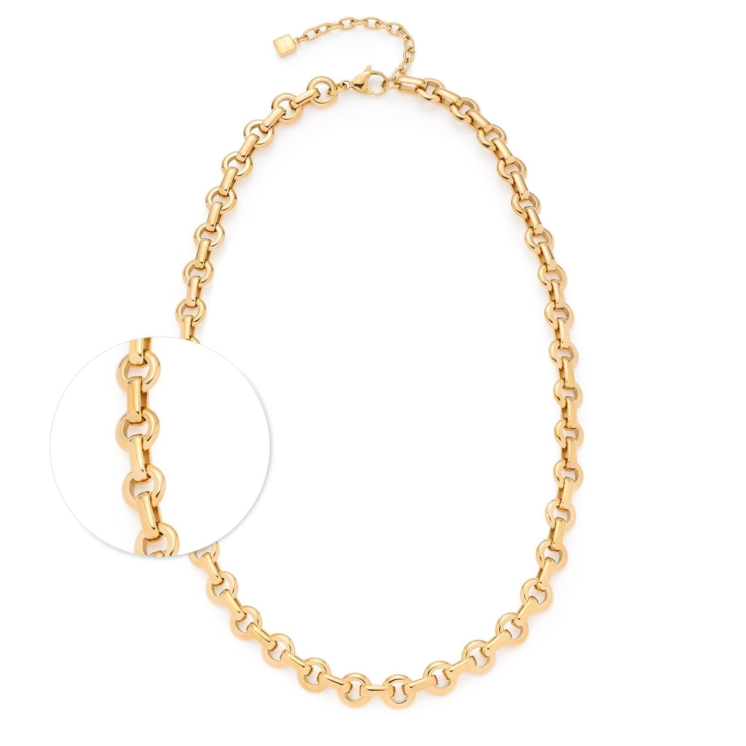 leonardo-nala-50-cm-collier-dor-maillons-ronds image 1