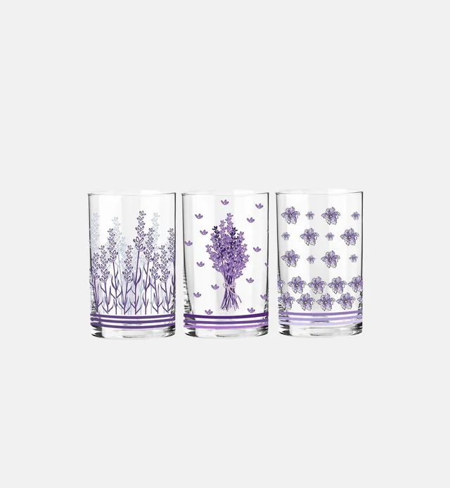krosno-lavender-verre-d-cor-250-ml-lot-6-lavande image 1