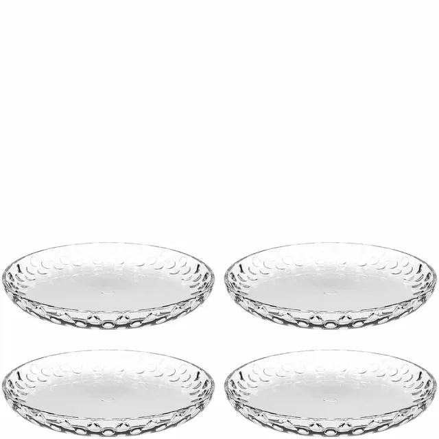 leonardo-cucina-optic-4-assiettes-dessert-18-cm-verre image 1