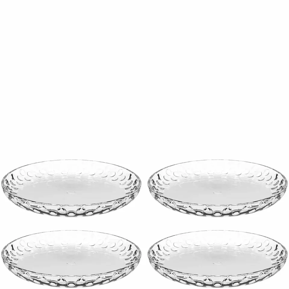 leonardo-cucina-optic-4-assiettes-dessert-18-cm-verre image 1